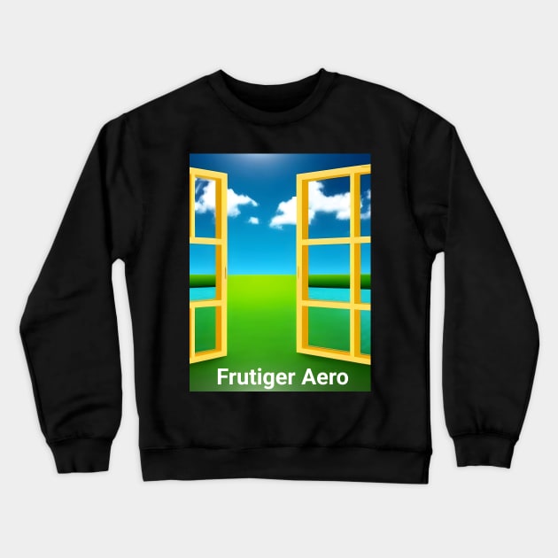 animegirlnft Frutiger Aero Crewneck Sweatshirt